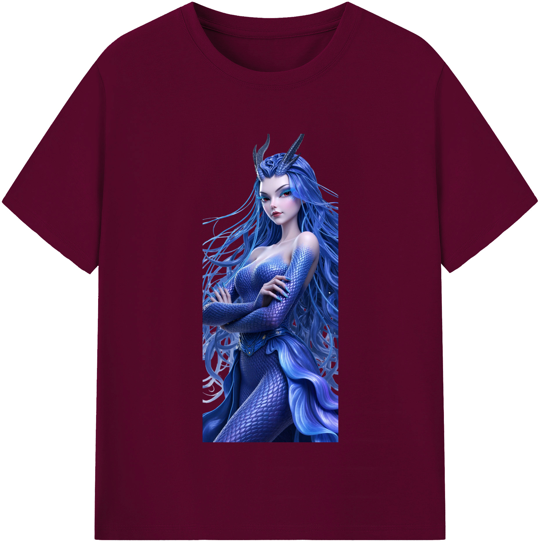 （画像用） Ne Zha 2 ナタ 魔童の大暴れ レディースカジュアルプリントTシャツ（綿100％）